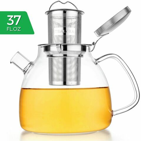 Lyra Glass Teapot 37oz