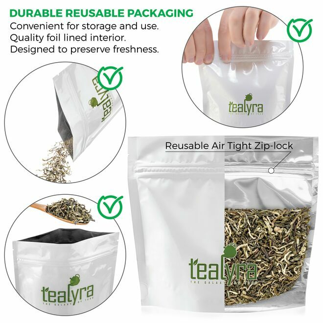 thé vert chinois fleur